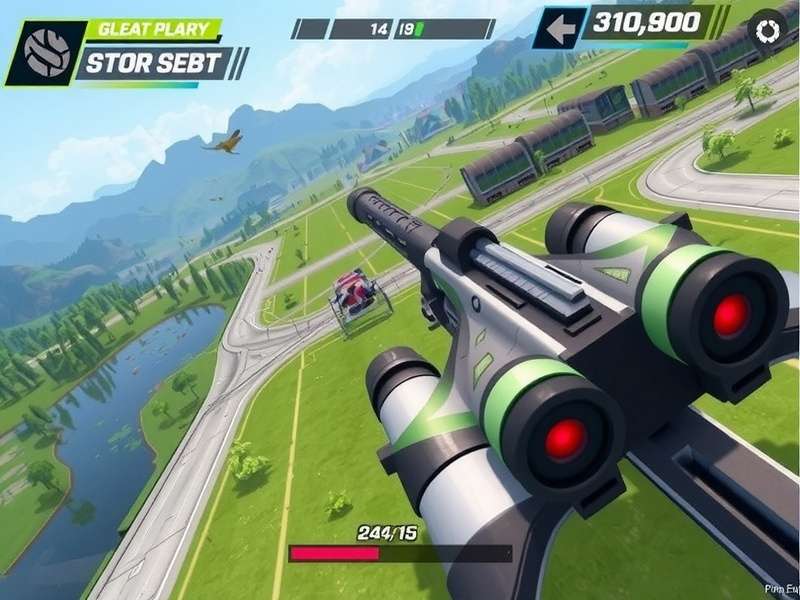 Prime Ping Pursuit Gameplay Screenshot